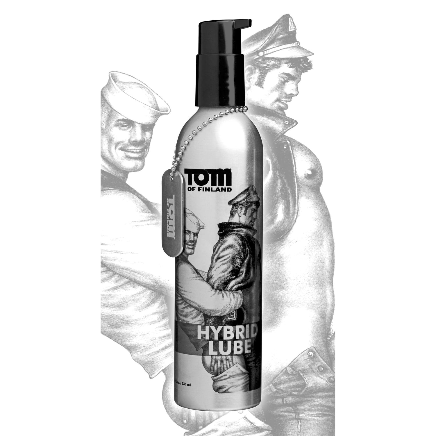 Tom Of Finland Hybrid Lube- 8 Oz