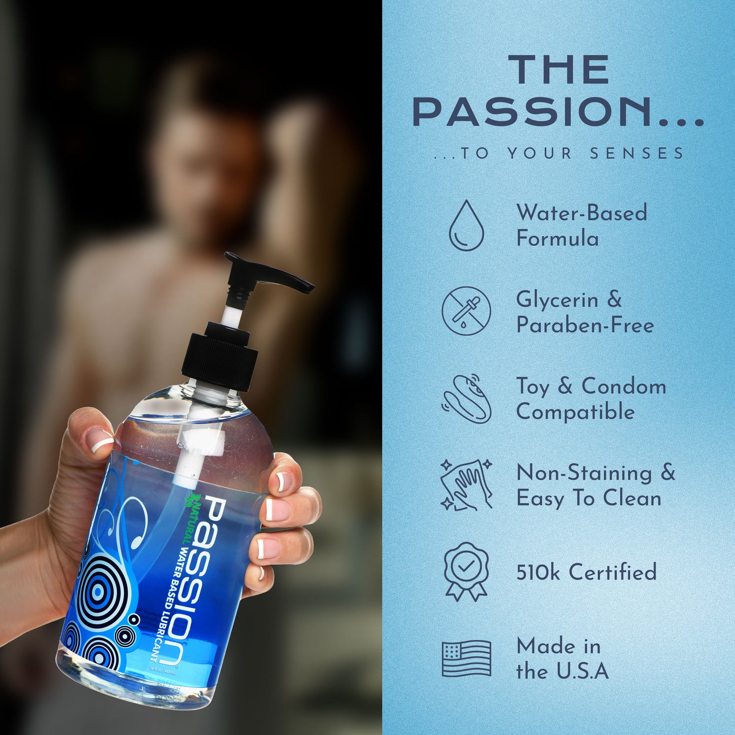 Passion Natural Water-based Lubricant