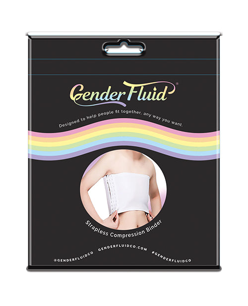 Gender Fluid Strapless Chest Compression Binder -