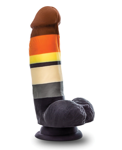 Blush Avant P9 Bear Pride Dildo - Multi Color